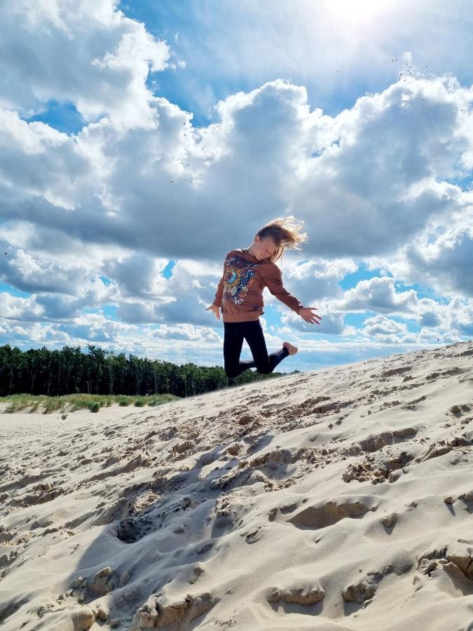 Siedlisko Na Wydmach, Domki Klimatyzowane Łeba Esterno foto