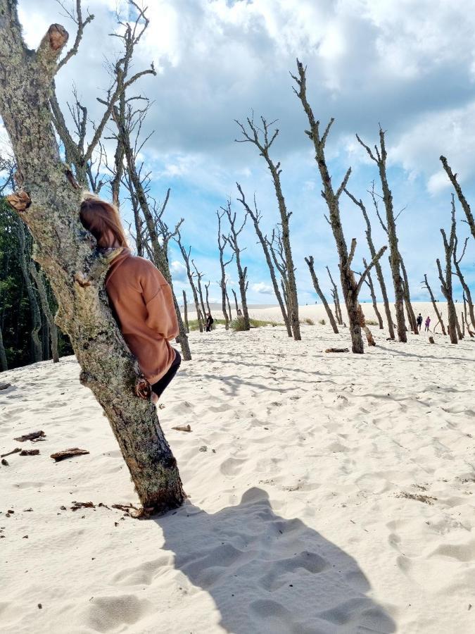 Siedlisko Na Wydmach, Domki Klimatyzowane Łeba Esterno foto